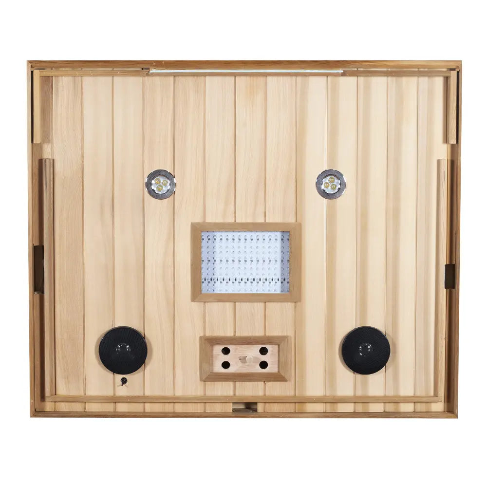 Wizzisaunas 2 Person Red Cedar Infrared Sauna