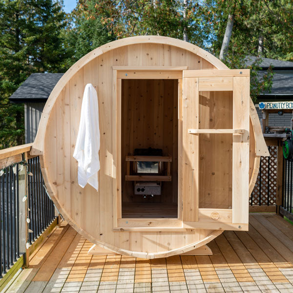Canadian Timber Harmony Barrel Sauna (RSH-LC-HARMONY)