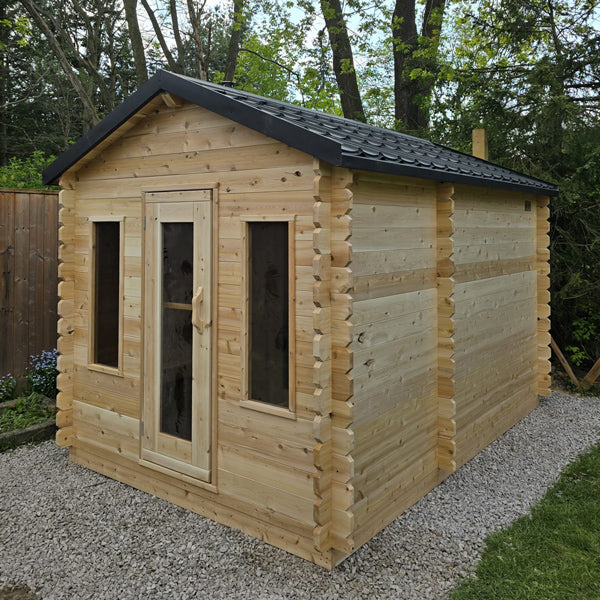 Canadian Timber Georgian Cabin Sauna with Changeroom (RSH-LC-GEORGIAN-CR)