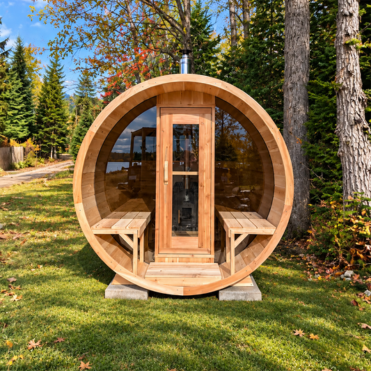 Canadian Timber Tranquility MP Barrel Sauna (RSH-LC-TRANQ-MP)