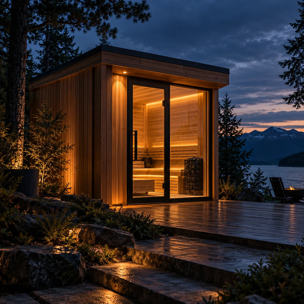 Cabin saunas collection card