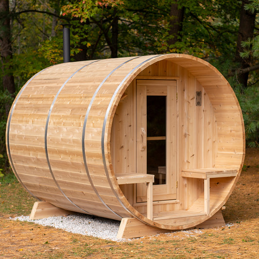 Canadian Timber Serenity Barrel Sauna (RSH-LC-SERENITY)