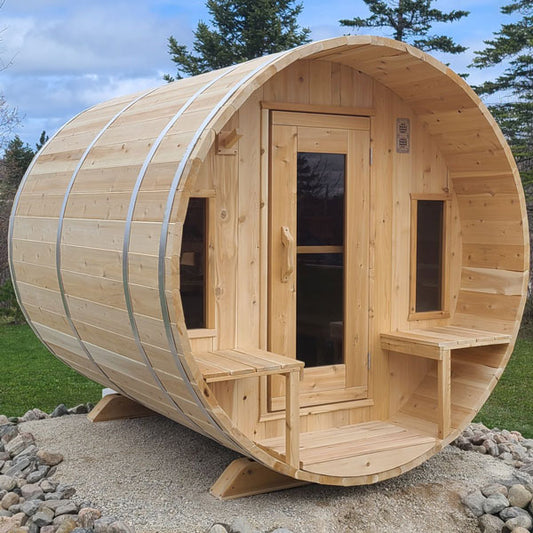 Canadian Timber Tranquility Barrel Sauna (RSH-LC-TRANQ)