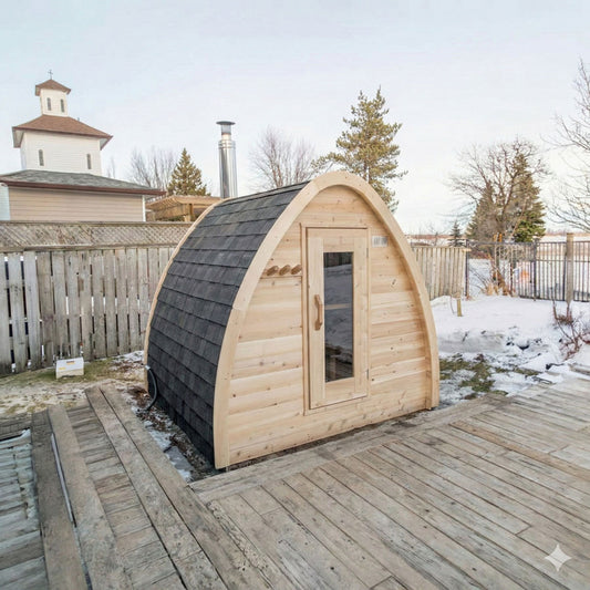 Canadian Timber MiniPOD Sauna (RSH-LC-MINIPOD)