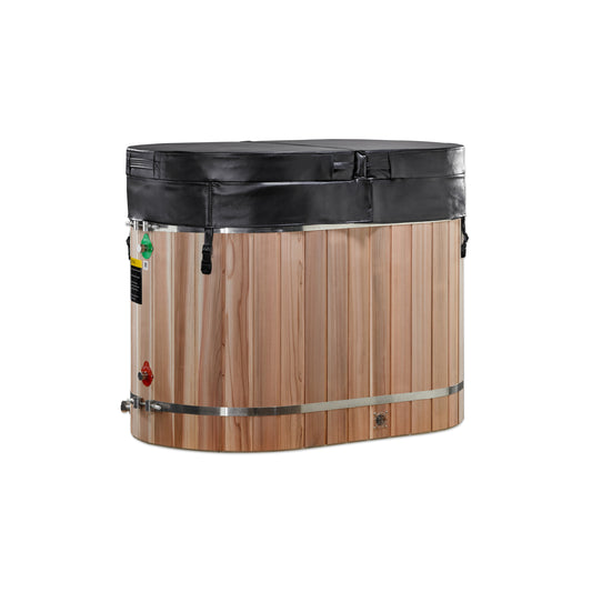 Dynamic Cold Therapy Oval Barrel Plunge, Pacific Cedar, Tub Only (DCT-BO-50-PLPC-34)