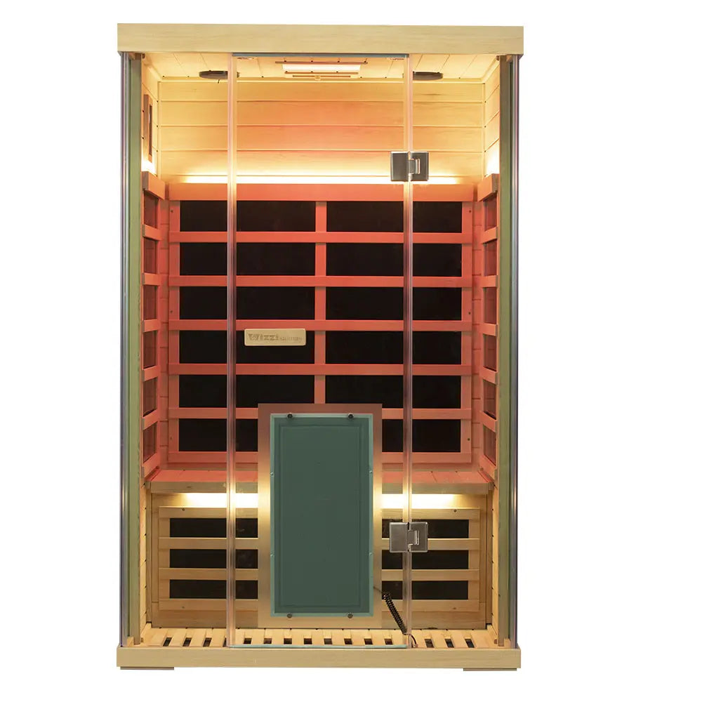 Wizzisaunas 2 Person Hemlock Infrared Sauna
