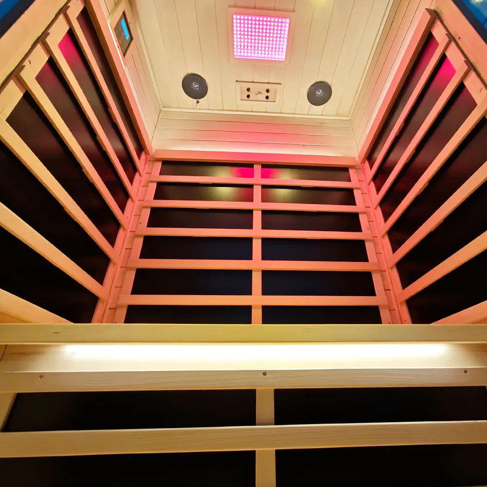 Wizzisaunas 2 Person Hemlock Infrared Sauna